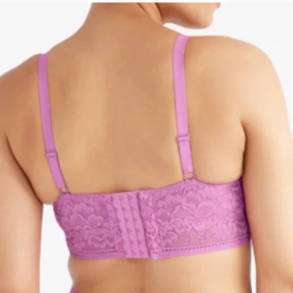Knix Purple Lace Bra - Picture 2 of 8